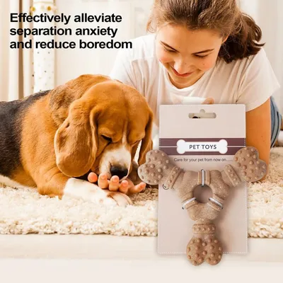 PetTribes Jouet à Mâcher Chien Résistant, Os Dentition PetTribes Jouet à Mâcher Chien Résistant, Os Dentition