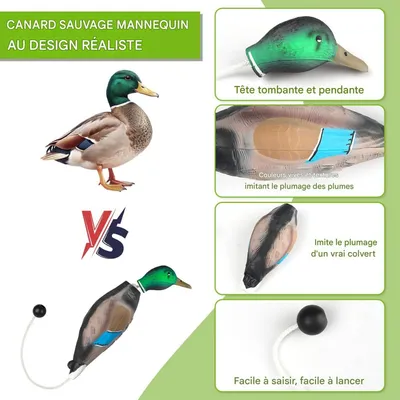 FurryFusion Canard jouet en EVA pour chien FurryFusion Canard jouet en EVA pour chien