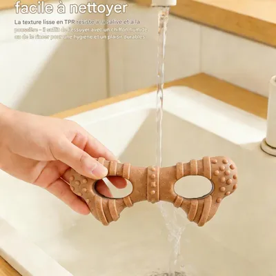 FurryFusion Os à friandises pour chiens, abrasif et résistant à la morsure FurryFusion Os à friandises pour chiens, abrasif et résistant à la morsure