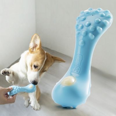 FurryFusion Os à grincer en nylon aux saveurs de bacon pour chien