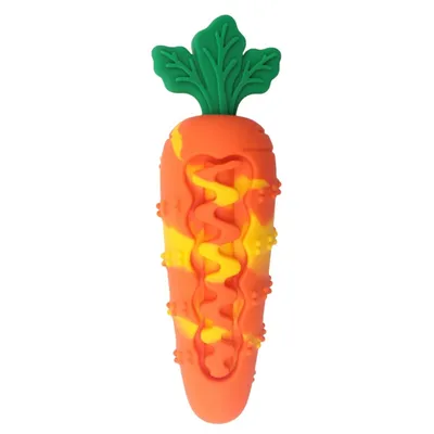 PetTribes Carotte À Mâcher Silicone