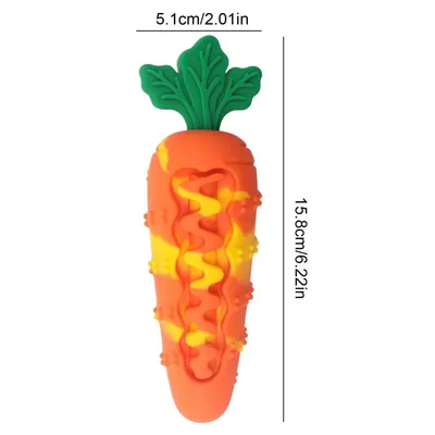 PetTribes Carotte À Mâcher Silicone