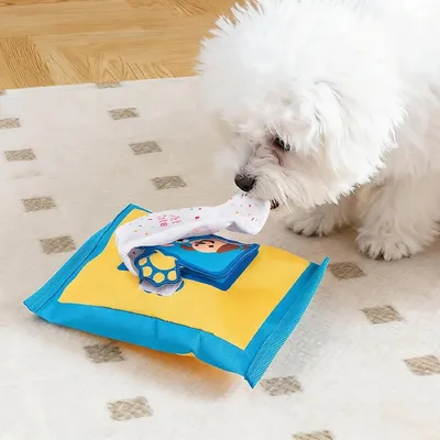 MCBOSON Interaktive Taschentuchbox für Hunde