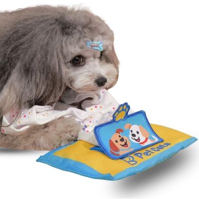 MCBOSON Boîte à mouchoirs interactive pour chien