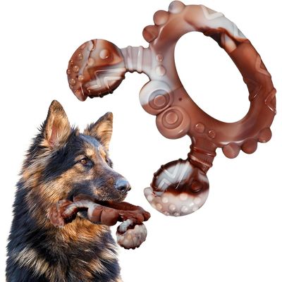 ZooVenture Jouet Crabe Chien - Nylon, Bœuf, Hygiène Dentaire