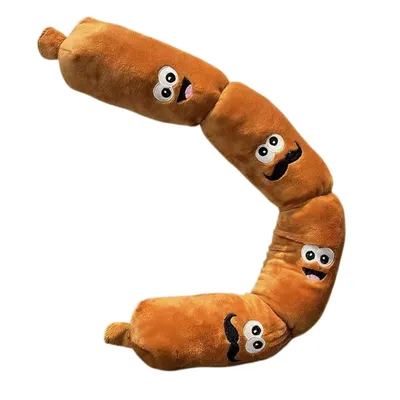 FurryFusion Jouet en forme de saucisse pour chien FurryFusion Jouet en forme de saucisse pour chien