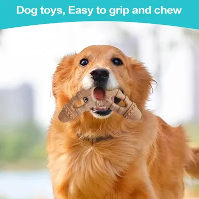 PetTribes Jouet à Mâcher Chien Résistant, Os Dentition PetTribes Jouet à Mâcher Chien Résistant, Os Dentition