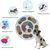 Jouet Puzzle Chien Intelligent, Ralentisseur Alimentaire Antidérapan Jouet Puzzle Chien Intelligent, Ralentisseur Alimentaire Antidérapan