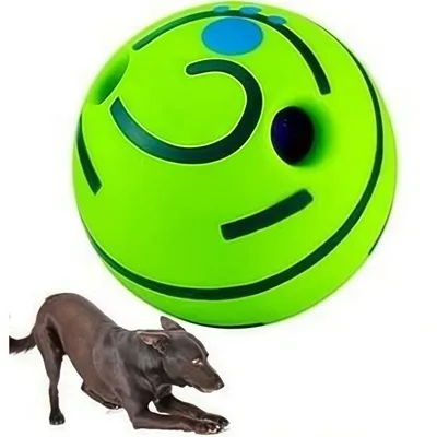 ZooVenture Balle Rire Chien - 11cm, Sans Piles, Indestructible ZooVenture Balle Rire Chien - 11cm, Sans Piles, Indestructible