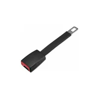 Boucle d'extension de ceinture de sécurité de voiture noir