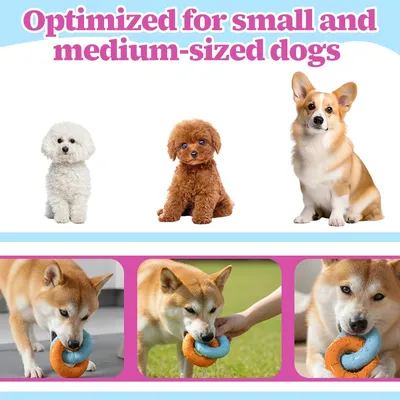 PetTribes Jouet Chien Anneau Double Dental PetTribes Jouet Chien Anneau Double Dental