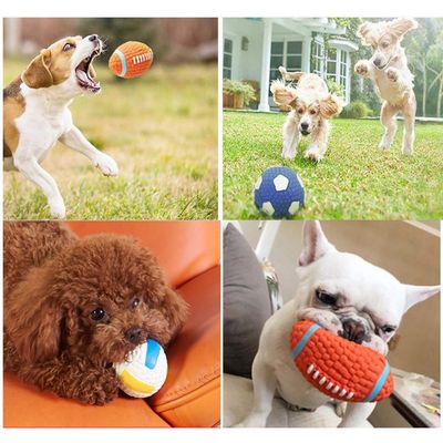 PetTribes Jouet Balle Sonore en Latex pour Chien