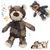PetTribes Jouet pour Chien Ours Couineur Résistant PetTribes Jouet pour Chien Ours Couineur Résistant