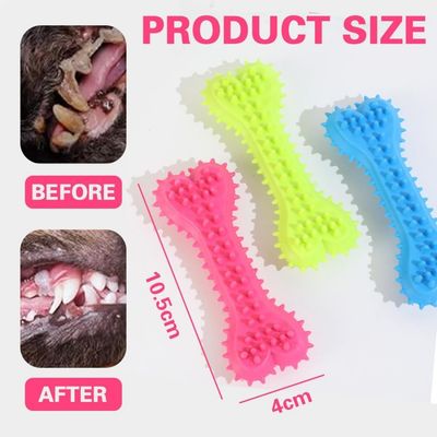 ZooVenture Jouet Nettoyage Dents Chien - Os, 10.5x4cm