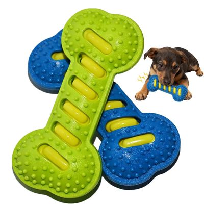 PetTribes Jouet à Mâcher Os Sonore pour Chien