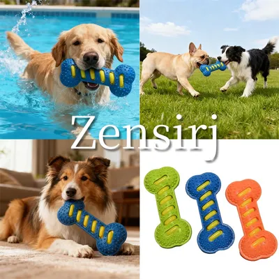 PetTribes Jouet à Mâcher Os Sonore pour Chien PetTribes Jouet à Mâcher Os Sonore pour Chien