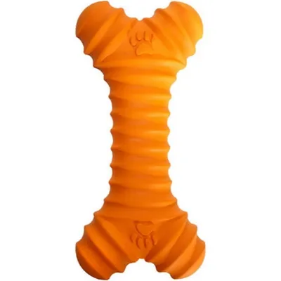 ZooVenture Jouet Mâcher Grand Chien - Caoutchouc, Os Spiralé ZooVenture Jouet Mâcher Grand Chien - Caoutchouc, Os Spiralé