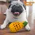 ZooVenture Jouet Mache Ananas Caoutchouc Chien 7.1 pouces