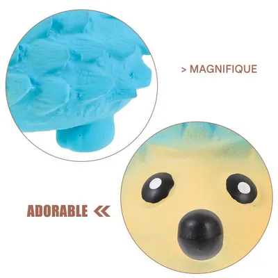 HausPets Jouet pour chien en latex naturel en forme d'oursin coloré HausPets Jouet pour chien en latex naturel en forme d'oursin coloré