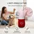 FurryFusion Jouet en peluche sonore en forme de rouge à lèvres pour chiens FurryFusion Jouet en peluche sonore en forme de rouge à lèvres pour chiens