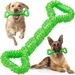 ZooVenture Hunde Knochen Giant - Gummi, 33cm, Grün