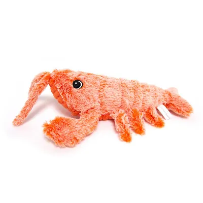 FurryFusion Jouet électronique de homard en peluche pour chats et chiens FurryFusion Jouet électronique de homard en peluche pour chats et chiens