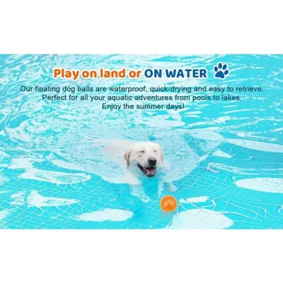 3pc Lot de 3 balles couinantes pour chien 6,5 cm 3pc Lot de 3 balles couinantes pour chien 6,5 cm