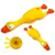 Pawffee Jouets pour chiens crissant - 2 canards en latex résistants Pawffee Jouets pour chiens crissant - 2 canards en latex résistants