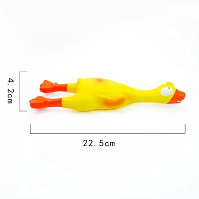 Pawffee Jouets pour chiens crissant - 2 canards en latex résistants Pawffee Jouets pour chiens crissant - 2 canards en latex résistants