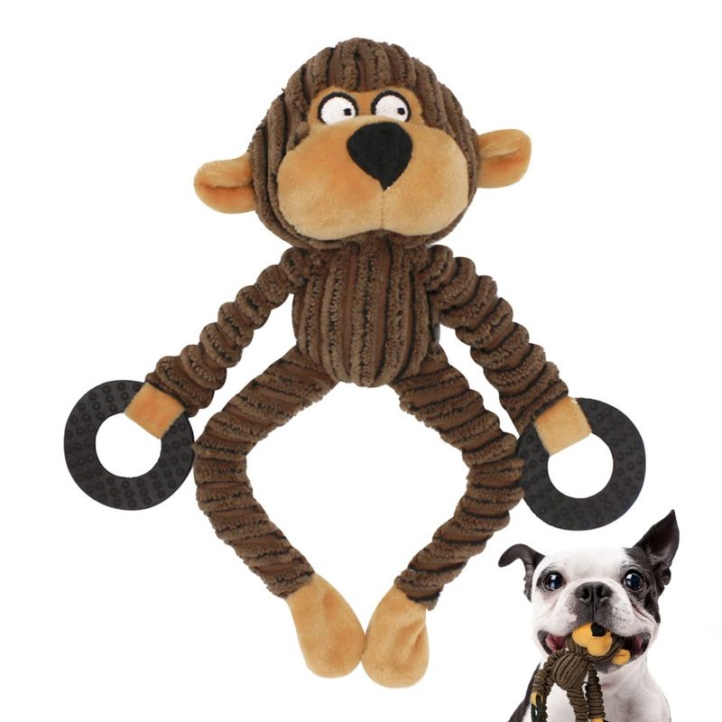 FurryFusion Quietsch-Plüschtier für kleine Hunde