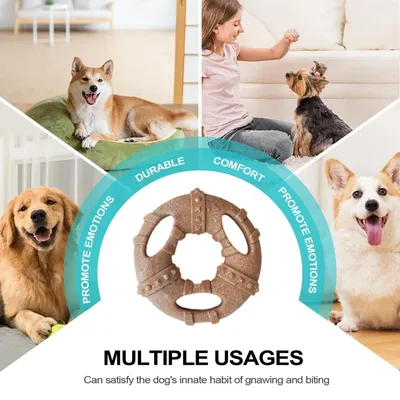 PetTribes Jouet à Mâcher Chien Résistant, Os Dentition PetTribes Jouet à Mâcher Chien Résistant, Os Dentition