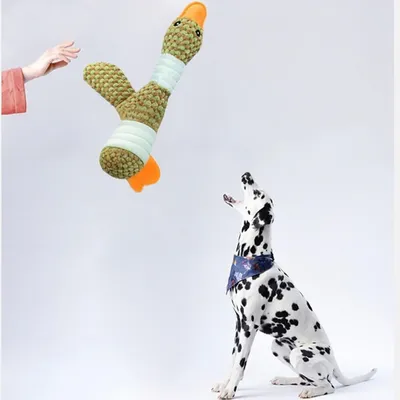 PetTribes Jouet en Peluche Couineur Oie pour Chien et Chat PetTribes Jouet en Peluche Couineur Oie pour Chien et Chat