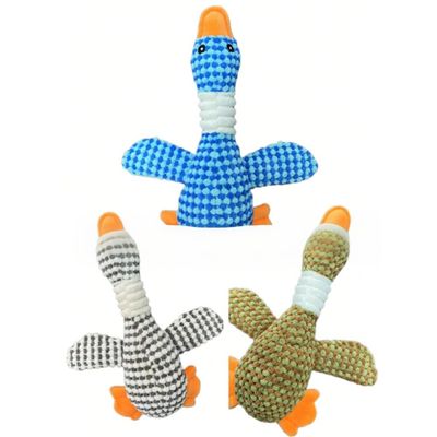 PetTribes Jouet en Peluche Couineur Oie pour Chien et Chat
