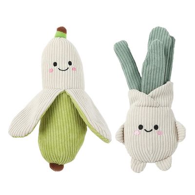PetTribes Jouet Peluche Couineur Chien Fruits Légumes