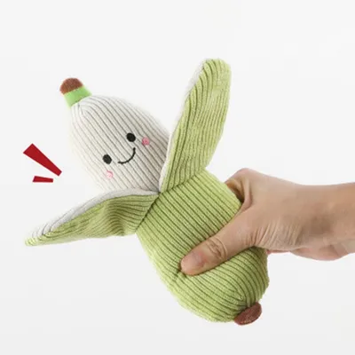 PetTribes Jouet Peluche Couineur Chien Fruits Légumes PetTribes Jouet Peluche Couineur Chien Fruits Légumes