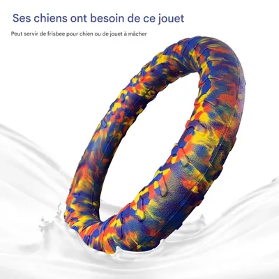 FurryFusion Jouet d'interaction pour chien: boule et anneau de ténacité FurryFusion Jouet d'interaction pour chien: boule et anneau de ténacité