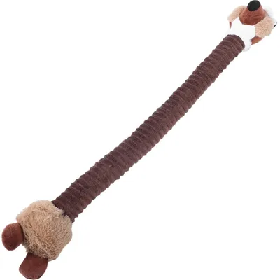 FurryFusion Jouet en peluche d'animal à long cou pour chien FurryFusion Jouet en peluche d'animal à long cou pour chien