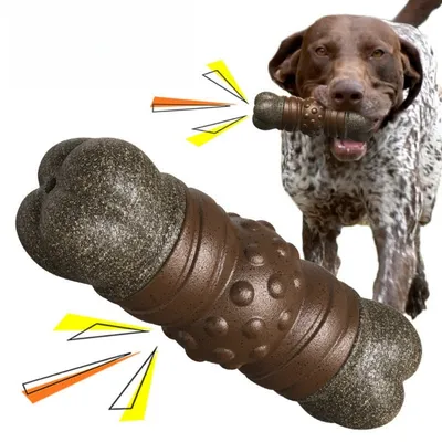 FurryFusion Os à grincer pour chien de toutes tailles FurryFusion Os à grincer pour chien de toutes tailles