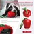FurryFusion Jouet pomme pour chien à bruit et dentifrice FurryFusion Jouet pomme pour chien à bruit et dentifrice
