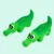 Pawffee Jouet interactif en latex en forme de crocodile pour chiens S Pawffee Jouet interactif en latex en forme de crocodile pour chiens S
