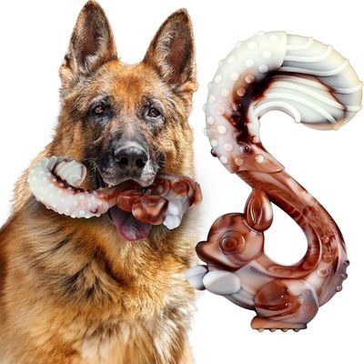 MCBOSON (Saveur Bœuf Crabe) Jouet Mâcher Indestructible Chien