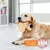 MCBOSON Jouet à Mâcher Robuste Marron Jaune Grands Chiens MCBOSON Jouet à Mâcher Robuste Marron Jaune Grands Chiens