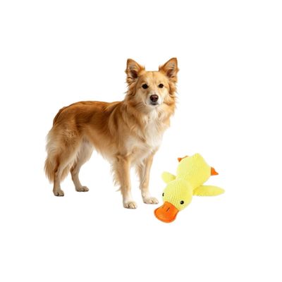 MCBOSON Jouet Peluche Anti-Stress Jaune