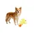 MCBOSON Jouet Peluche Anti-Stress Jaune MCBOSON Jouet Peluche Anti-Stress Jaune