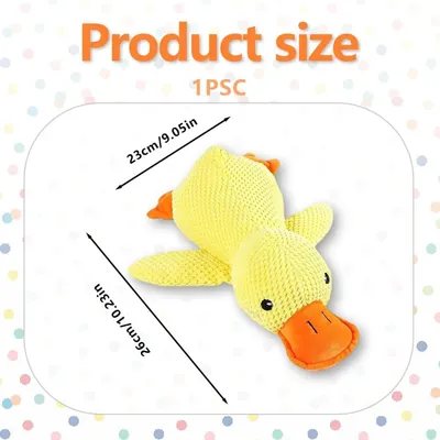 MCBOSON Jouet Peluche Anti-Stress Jaune MCBOSON Jouet Peluche Anti-Stress Jaune