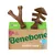 MCBOSON Lot de 2 jouets résistants M saumon bacon chiens MCBOSON Lot de 2 jouets résistants M saumon bacon chiens
