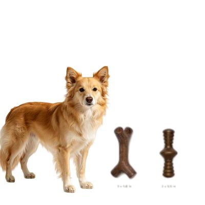 MCBOSON Lot de 2 Plaques érable bacon petits chiens jusqu'à 13,6kg