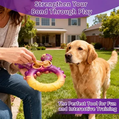 MCBOSON Violet (Saveur Bœuf Crabe) Jouet Mâcher Indestructible Chien MCBOSON Violet (Saveur Bœuf Crabe) Jouet Mâcher Indestructible Chien