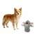 MCBOSON Jouet Peluche Âne Gris Grinçant Petite/Moyenne/Grande Taille MCBOSON Jouet Peluche Âne Gris Grinçant Petite/Moyenne/Grande Taille