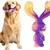 MCBOSON Violet (Lapin) Jouet à Mâcher Indestructible Chien MCBOSON Violet (Lapin) Jouet à Mâcher Indestructible Chien